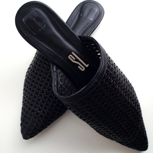Santa Lolla Mule Tresse Beak Black - Picture 1 of 10